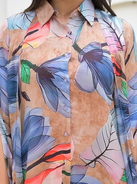 Bloom A-Line Midi Dress