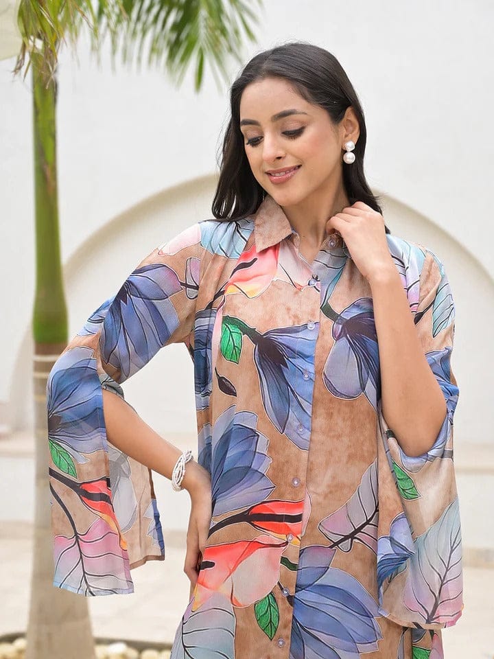 Bloom A-Line Midi Dress