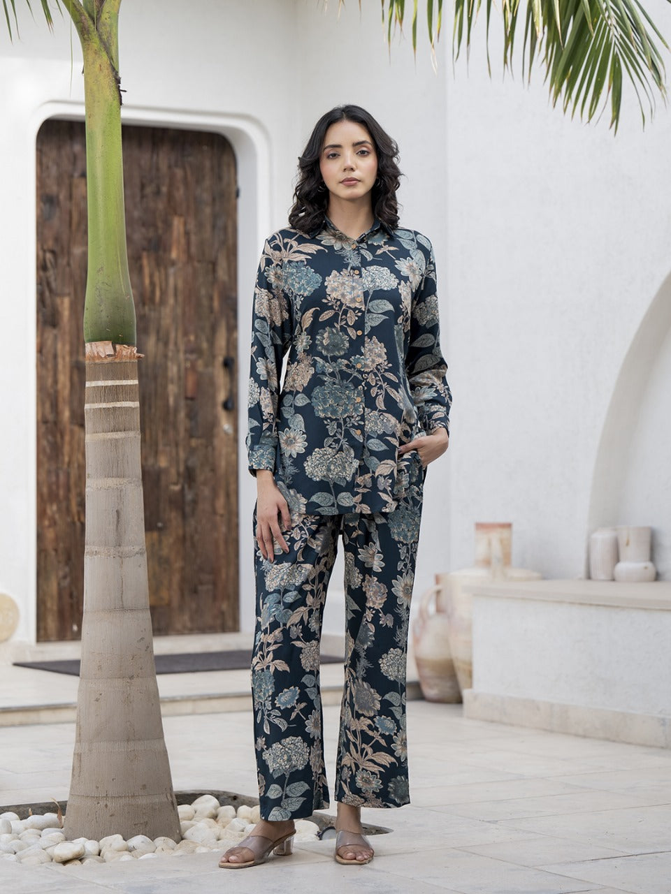 Ocean Breeze Printed Co-Ord Set