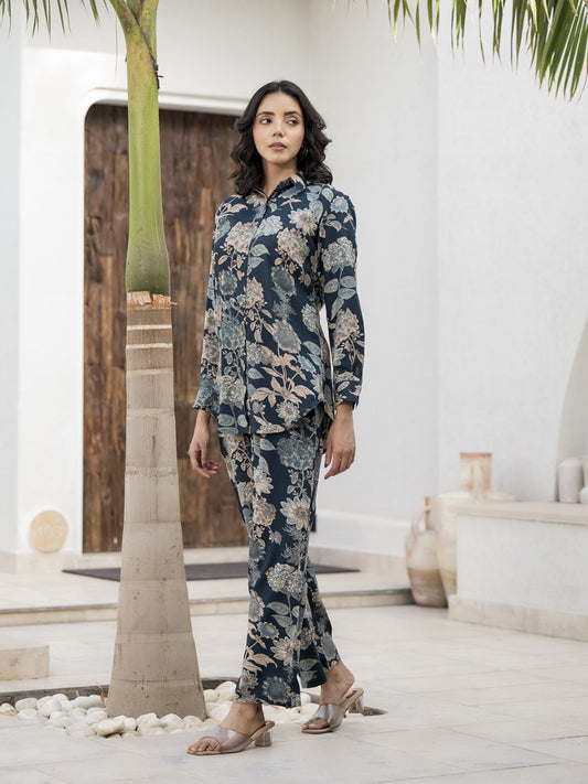 Ocean Breeze Printed Co-Ord Set