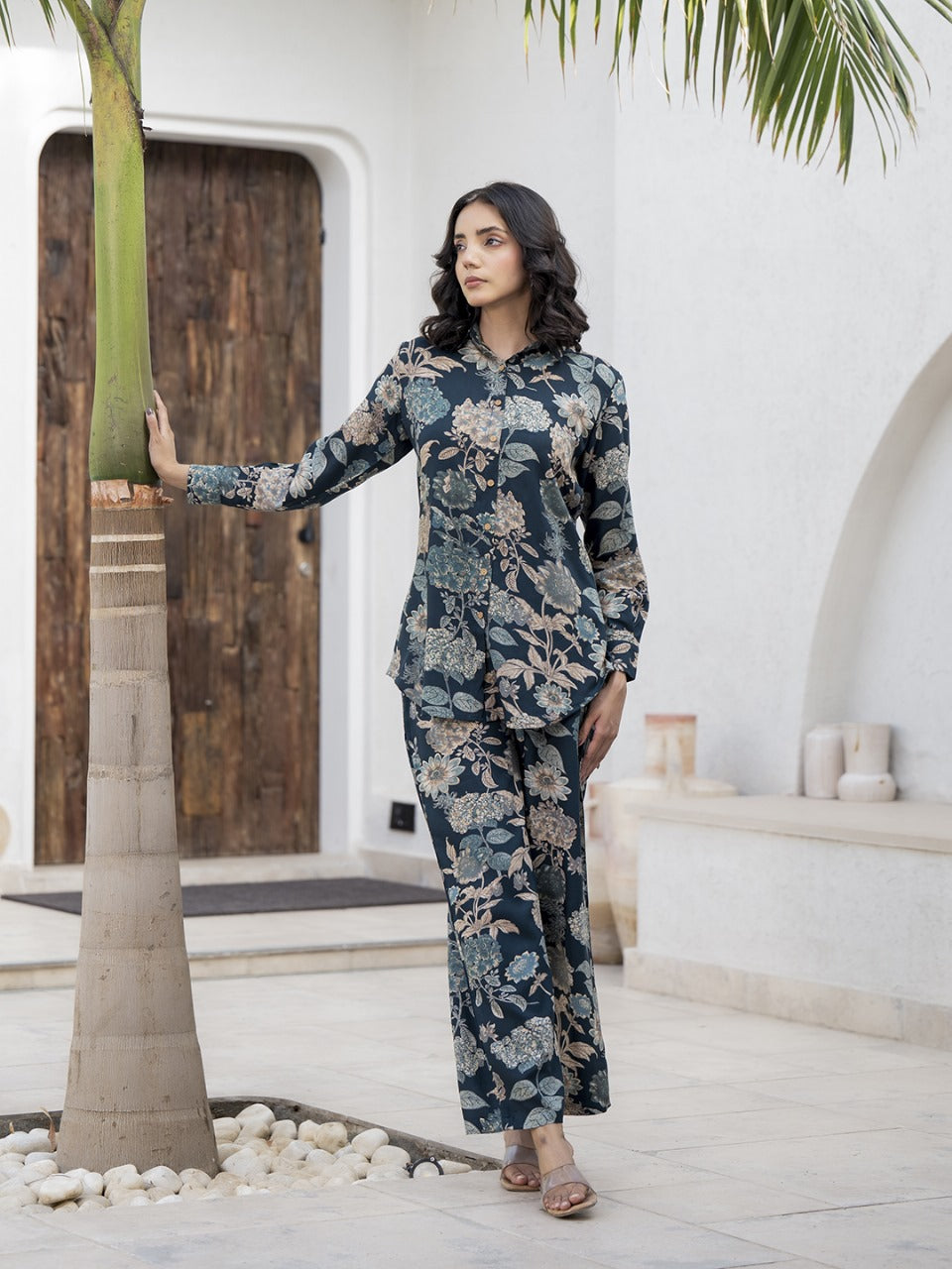 Ocean Breeze Printed Co-Ord Set