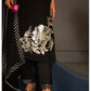 Black crystal dress